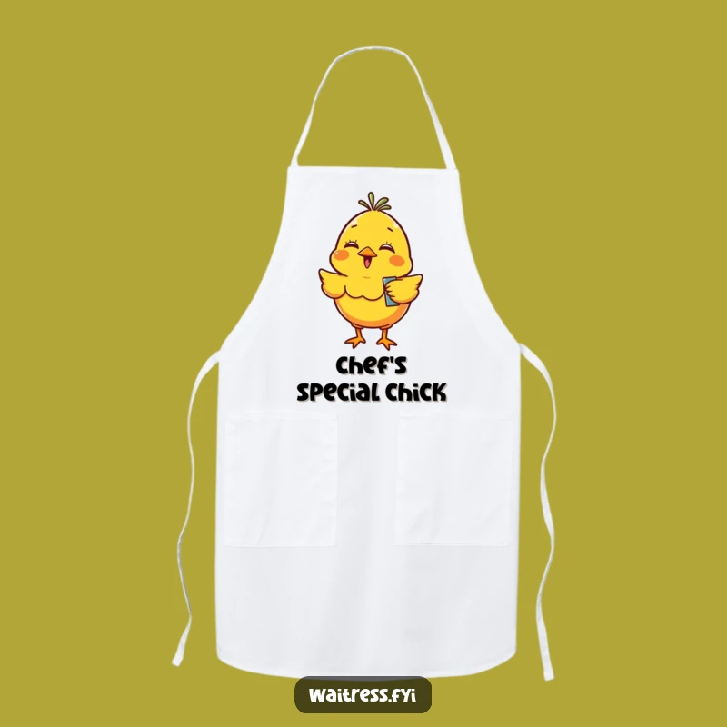 Funny Giggling Chick Apron - Cook with Joyful Giggles and Excitement