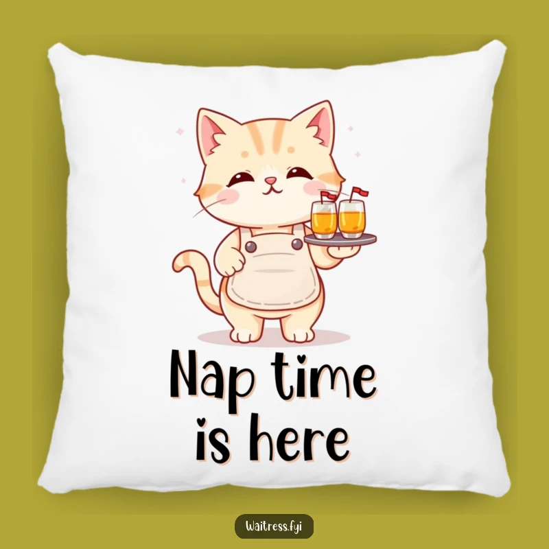 Soft Funny Kawaii Cat Pillow: Cuddly Comfort with Drink Service