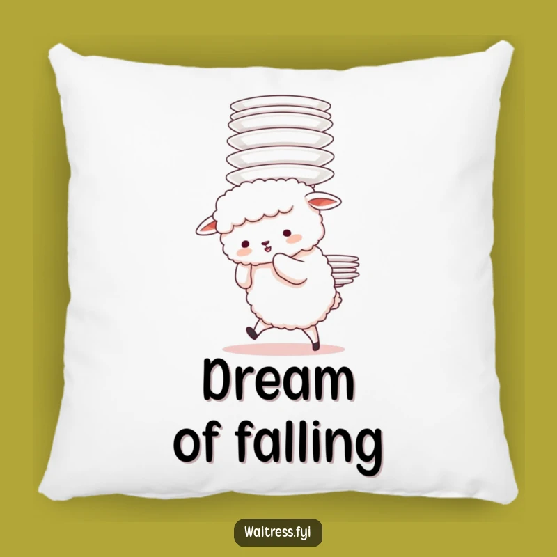 Soft Funny Sheep Plate Struggle Pillow: Cozy Comfort, Adorable Decor, Cute Gift