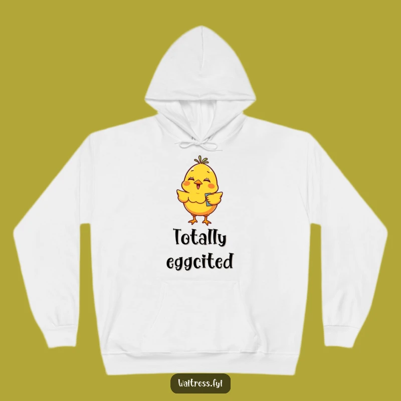 Funny Giggling Chick Hoodie - Cozy & Comical Apparel for Ultimate Fun