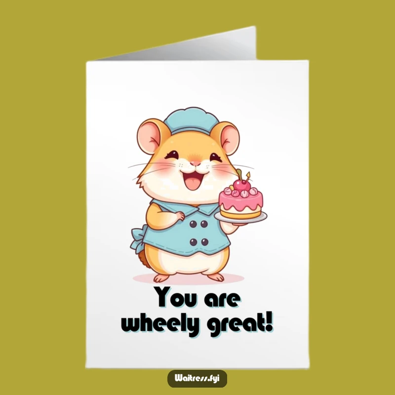 Free Printable Hamster Congratulations Card: Cute & Funny Downloadable for Success